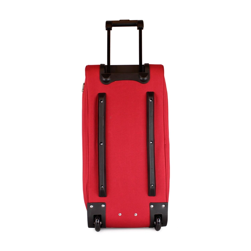 BOLSO DE VIAJE CON RUEDAS FILA OVERLAND M 89LTS ROJO + CANDADO - 3