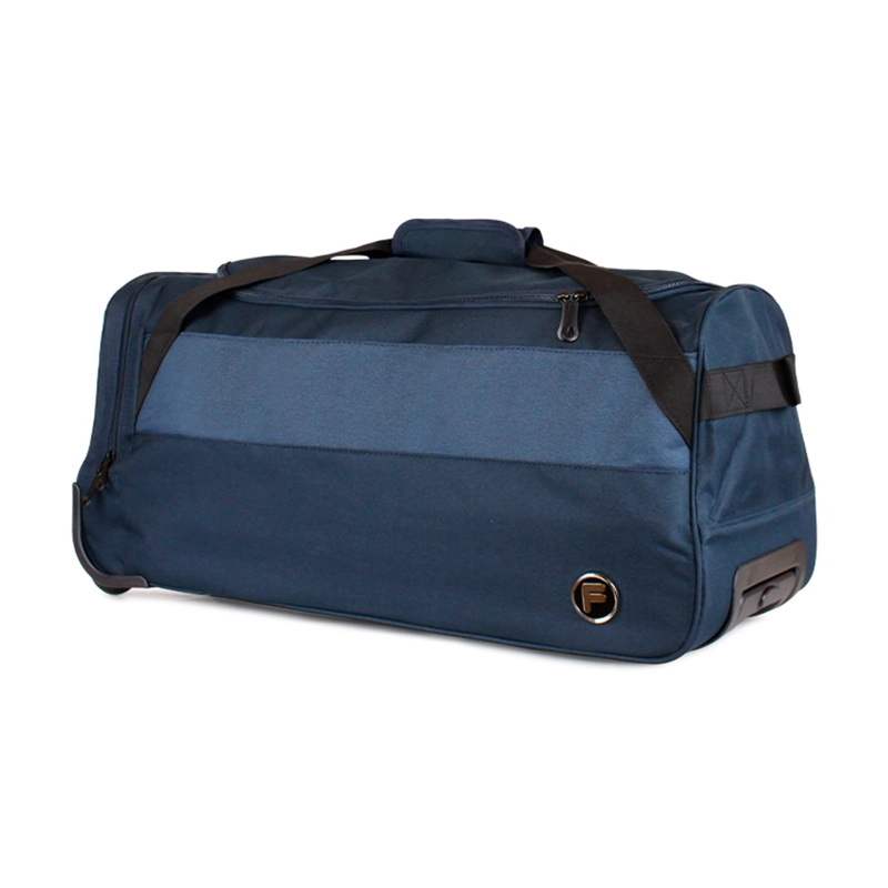 BOLSO DE VIAJE CON RUEDAS FILA OVERLAND M 89LTS AZUL + CANDADO - 5