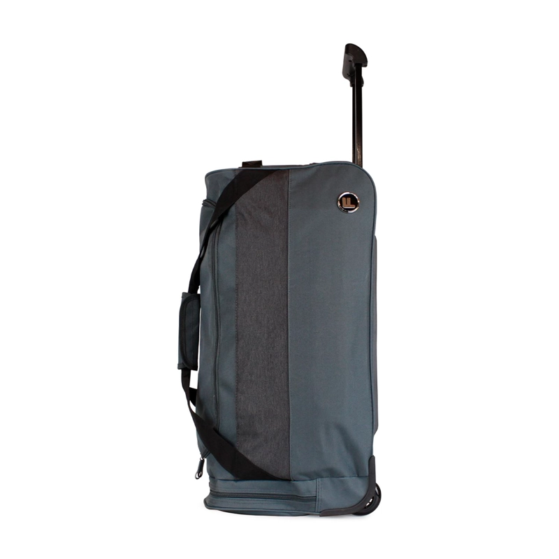BOLSO DE VIAJE CON RUEDAS FILA OVERLAND M 89LTS GRIS + CANDADO - 4