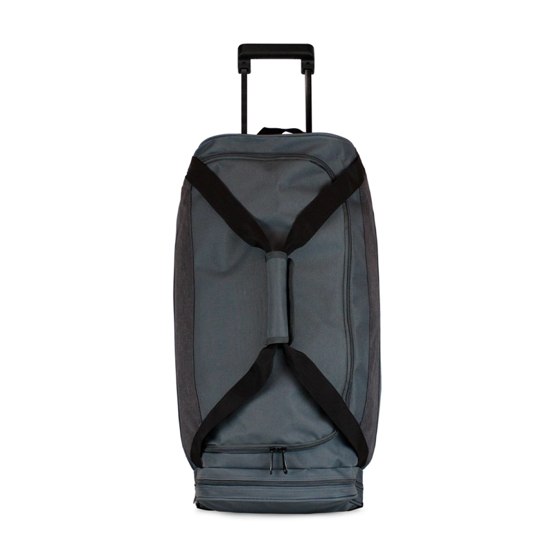 BOLSO DE VIAJE CON RUEDAS FILA OVERLAND M 89LTS GRIS + CANDADO - 5