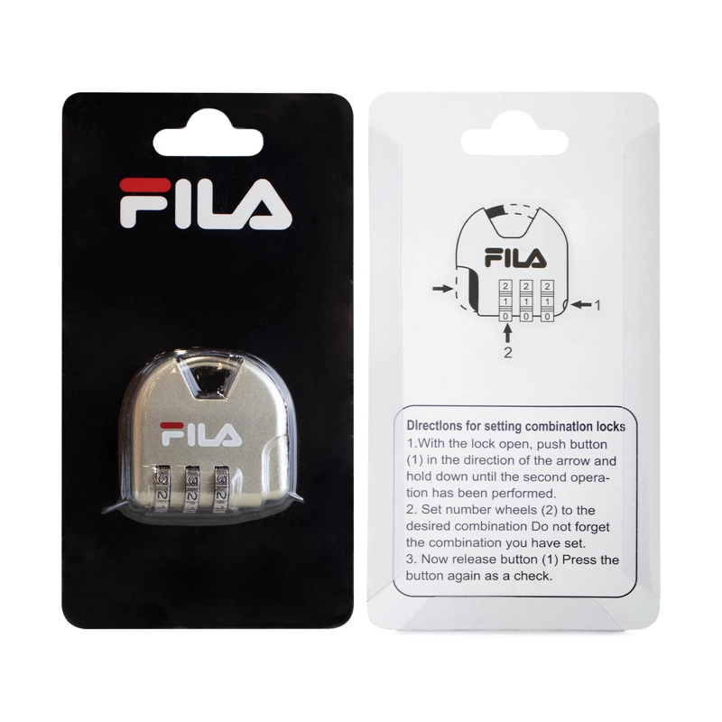 BOLSO FILA VERONA 42 LTS GOLD + CANDADO - 7