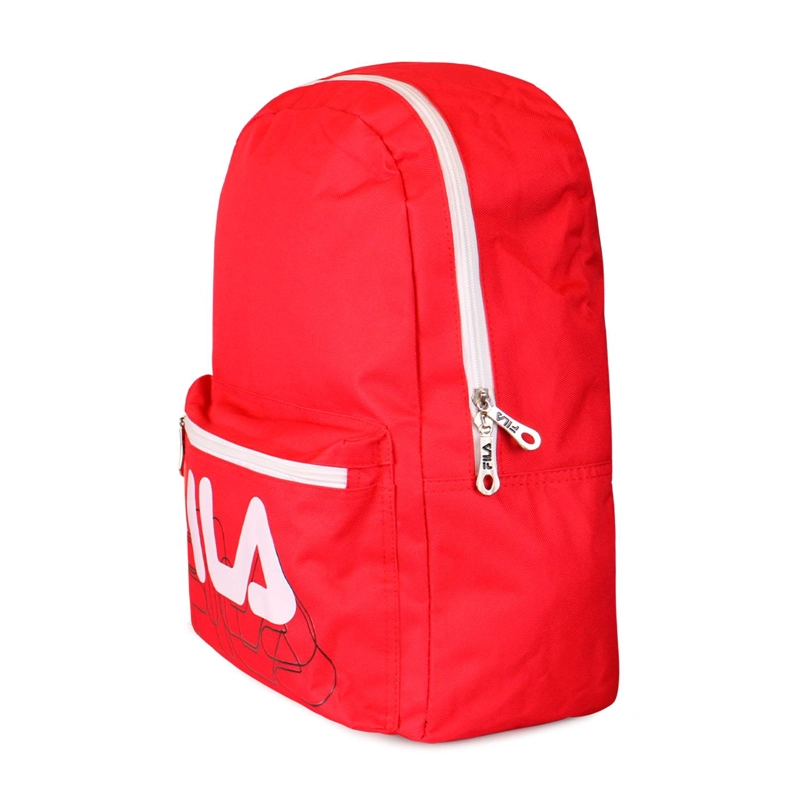 MOCHILA FILA ARTUR ROJA + CANDADO - 3