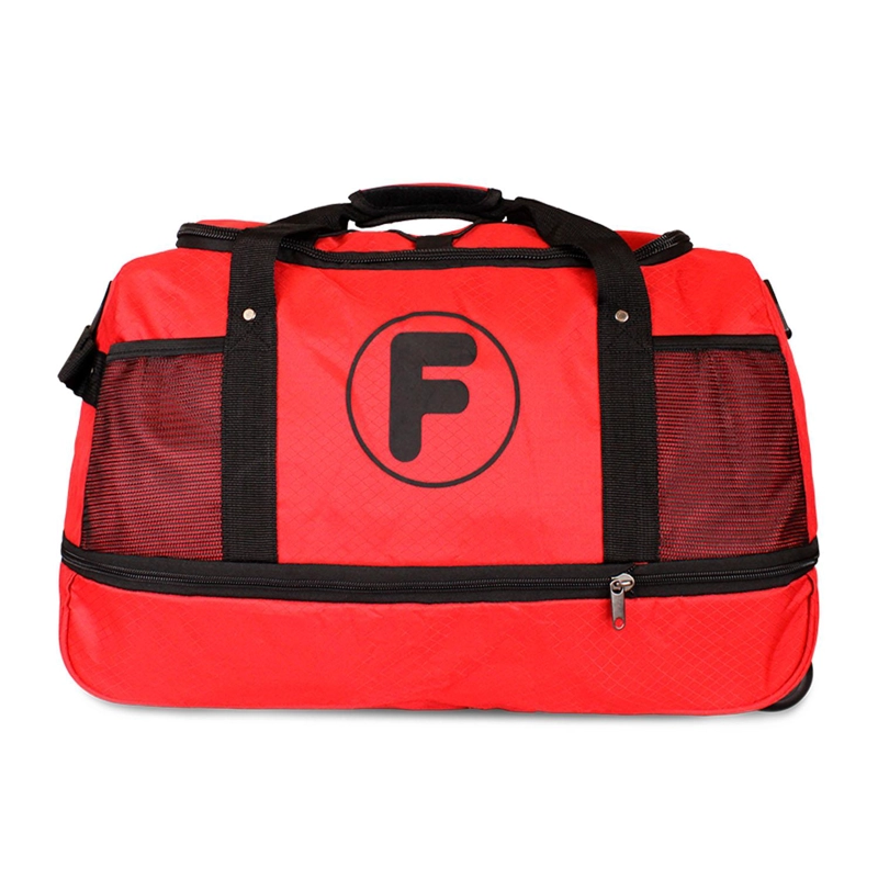 BOLSO MOCHILA CON RUEDAS GOLIAT ROJO + CANDADO FILA - 5