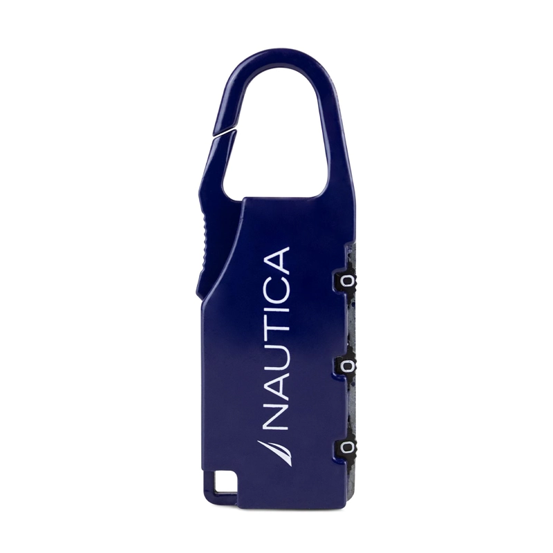 BOLSO DE VIAJE NAUTICA MANNAR S AZUL + CANDADO - 4