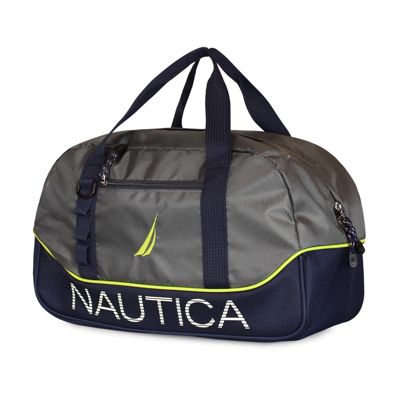 BOLSO DE VIAJE NAUTICA MANNAR S GRIS + CANDADO - 2