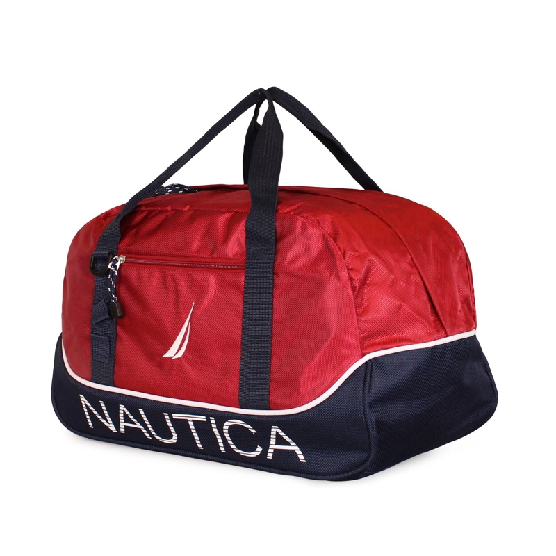 BOLSO DE VIAJE NAUTICA MANNAR S ROJO + CANDADO - 2