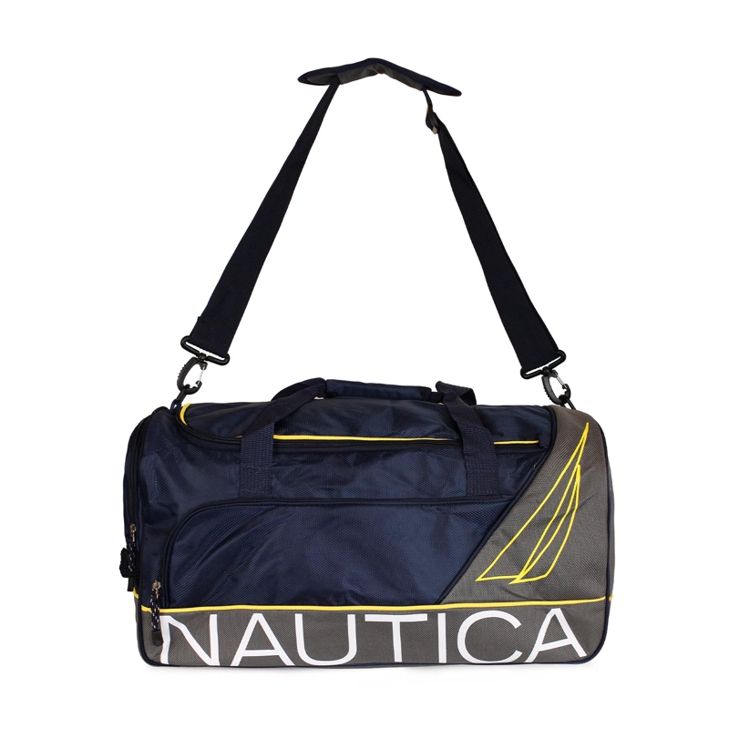 BOLSO DE VIAJE NAUTICA MANNAR M AZUL + CANDADO - 2