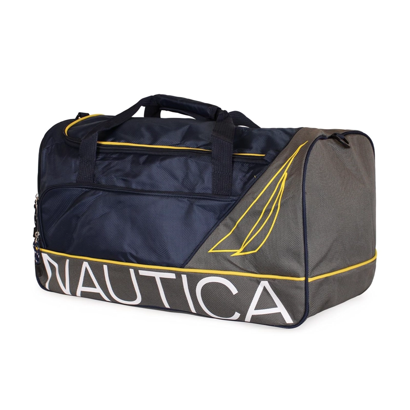 BOLSO DE VIAJE NAUTICA MANNAR M AZUL + CANDADO - 3
