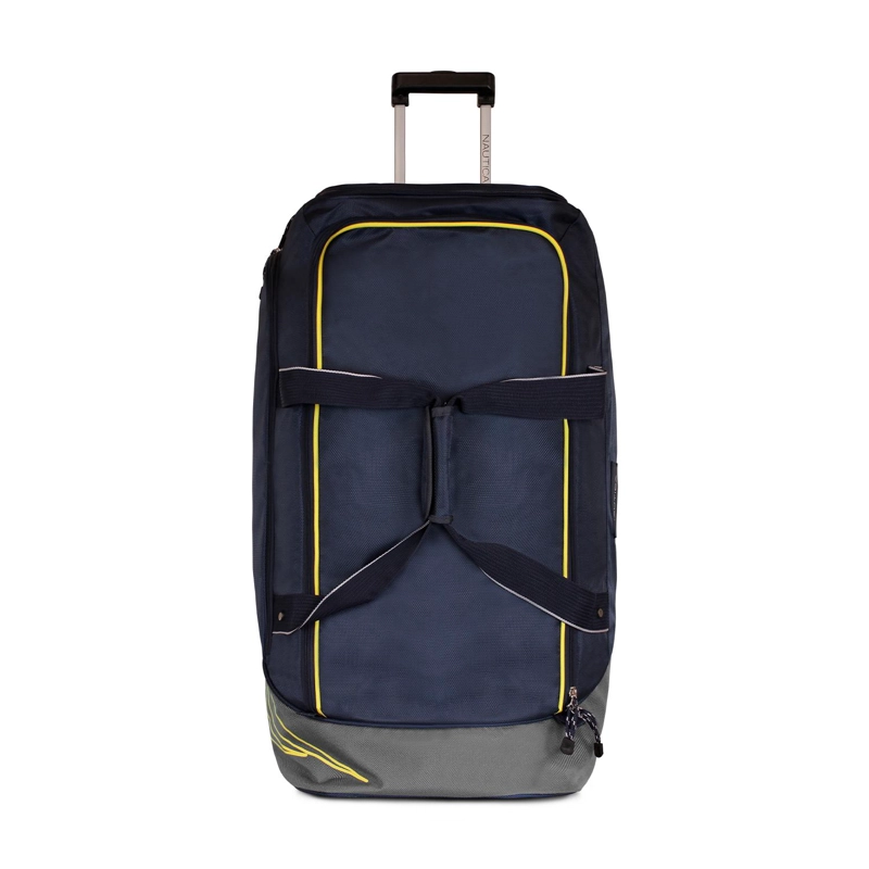 BOLSO DE VIAJE CON RUEDAS NAUTICA MANNAR L AZUL + CANDADO - 3
