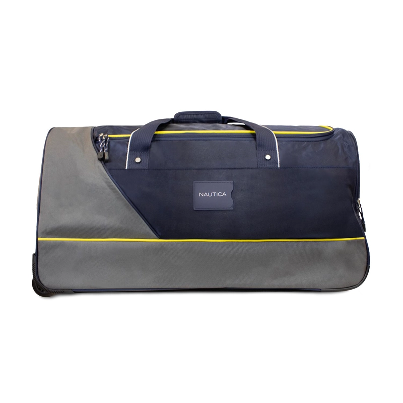 BOLSO DE VIAJE CON RUEDAS NAUTICA MANNAR L AZUL + CANDADO - 5