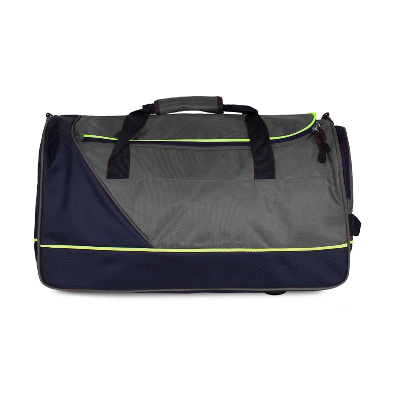 BOLSO DE VIAJE NAUTICA MANNAR M GRIS + CANDADO - 4