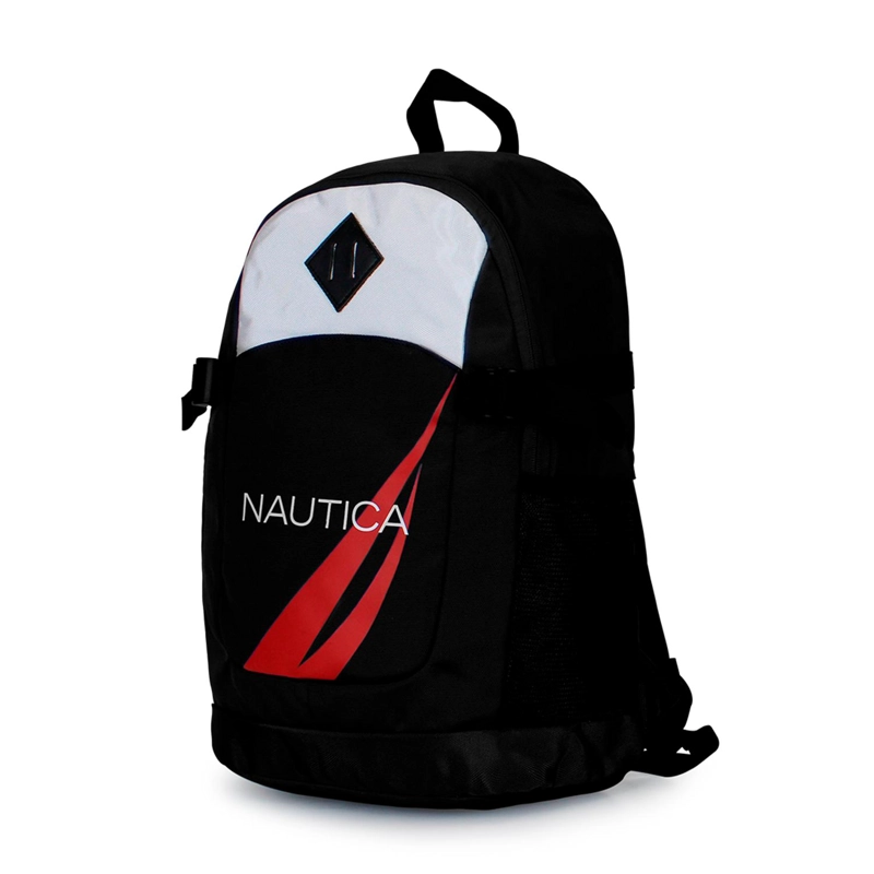 MOCHILA ATLAS NEGRA NAUTICA + CANDADO - 2