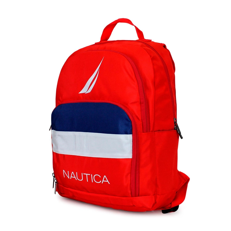 MOCHILA POLUX ROJA NAUTICA + CANDADO - 2
