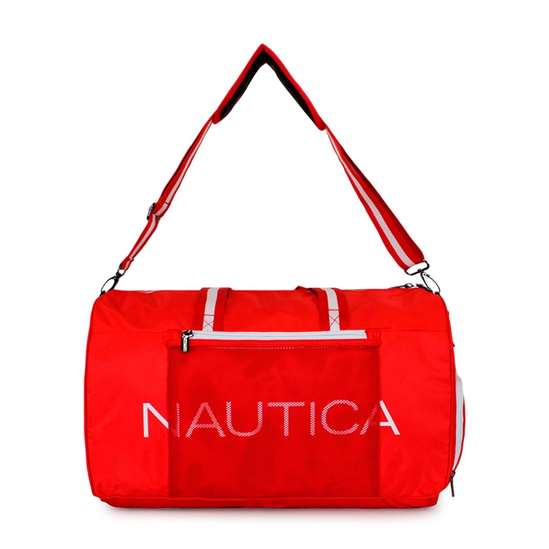 BOLSO ARIES ROJO NAUTICA + CANDADO - 2