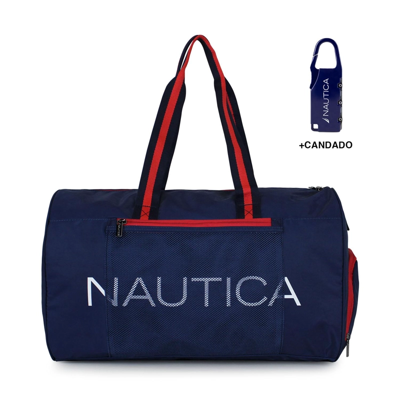 BOLSO ARIES AZUL NAUTICA + CANDADO - 1