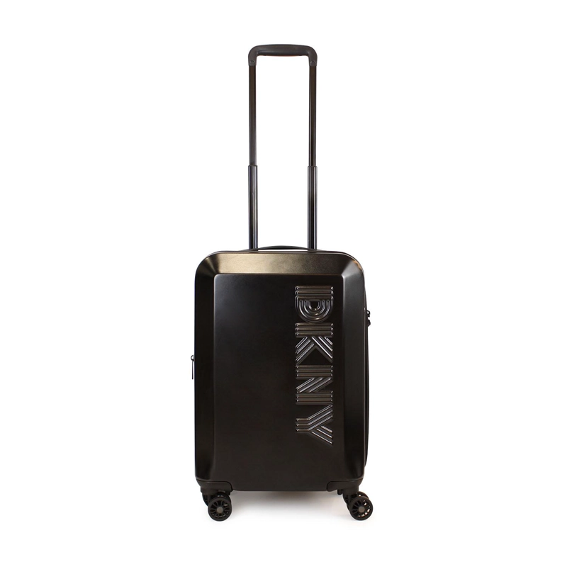 PACK 2 MALETAS DKNY BEVELED S+L NEGRA + ALMOHADA DE VIAJE MEMORY FOAM - 3