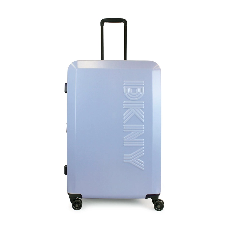 SET 2 MALETAS DKNY BEVELED S+L CELESTE + ALMOHADA + ORGANIZADOR 6 PIEZAS NEGRO - 6