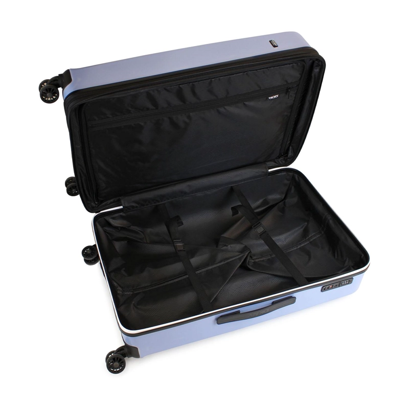 PACK MALETA GRANDE DKNY BEVELED CELESTE + ORGANIZADOR DE VIAJE 6 PIEZAS - 5