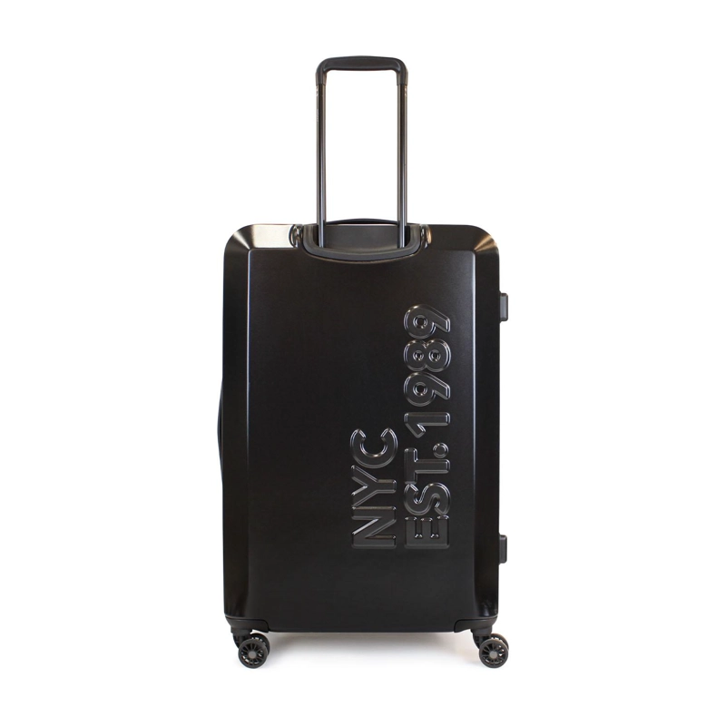 SET 2 MALETAS DKNY BEVELED S+L NEGRA + ALMOHADA + ORGANIZADOR 6 PIEZAS - 7