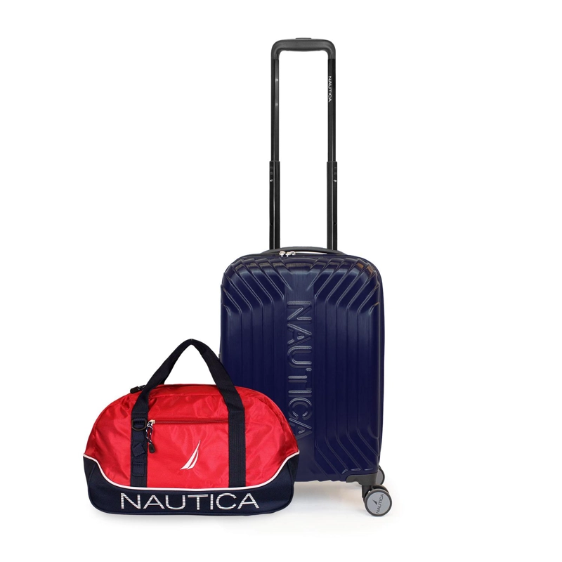 PACK MALETA DE CABINA NAUTICA SAN BLAS 10KG + BOLSO MANNAR ROJO - 1
