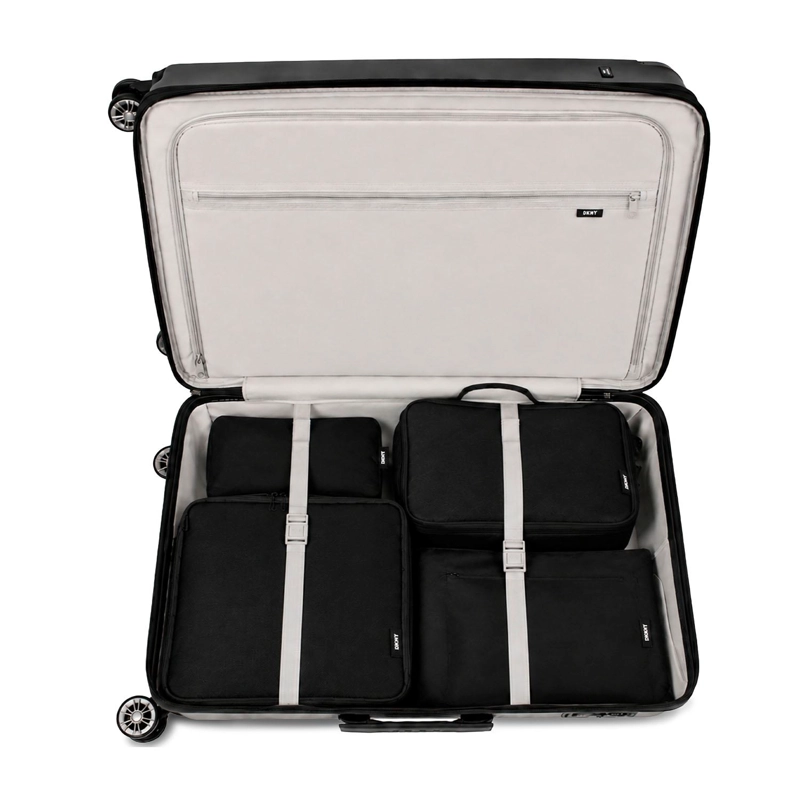PACK MALETA GRANDE CITY SCAPE + ORGANIZADOR 6 PIEZAS NEGRO DKNY - 7