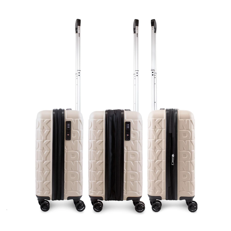 PACK MALETA DE CABINA MEGHAN BEIGE + ALMOHADA DE VIAJE DKNY - 7