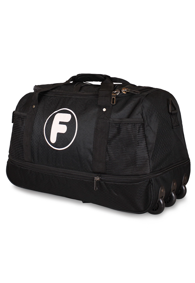 BOLSO TIPO MOCHILA CON RUEDAS GOLIAT NEGRO F LA MALETA DE CHILE - 1