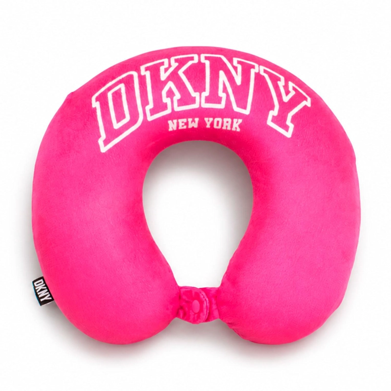 ALMOHADA DE VIAJE MEMORY FOAM VARSITY DONNA KARAN FUCSIA - 3