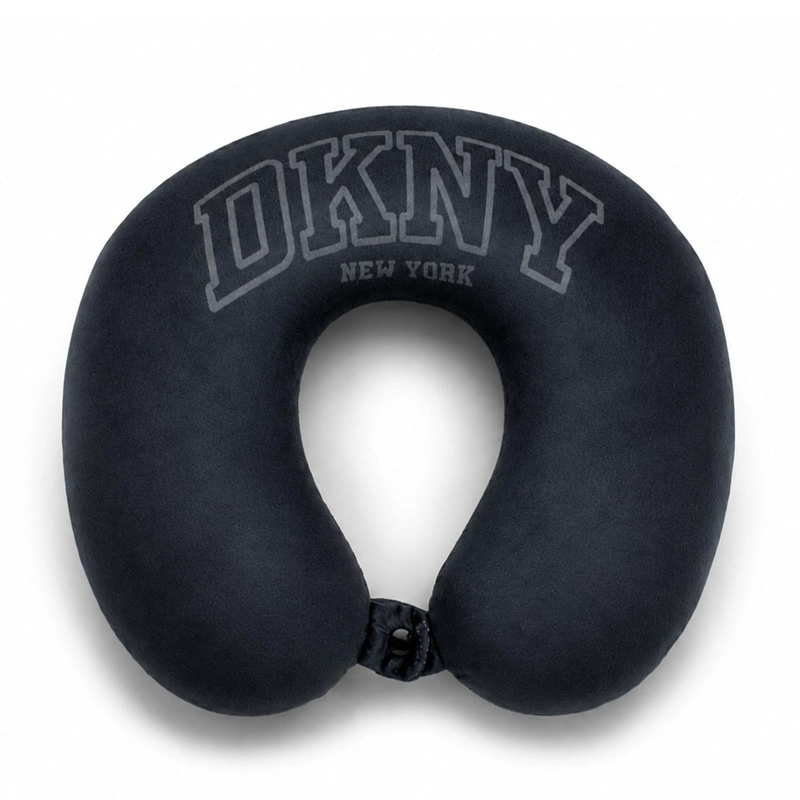 ALMOHADA DE VIAJE MEMORY FOAM VARSITY DONNA KARAN NEGRO - 3