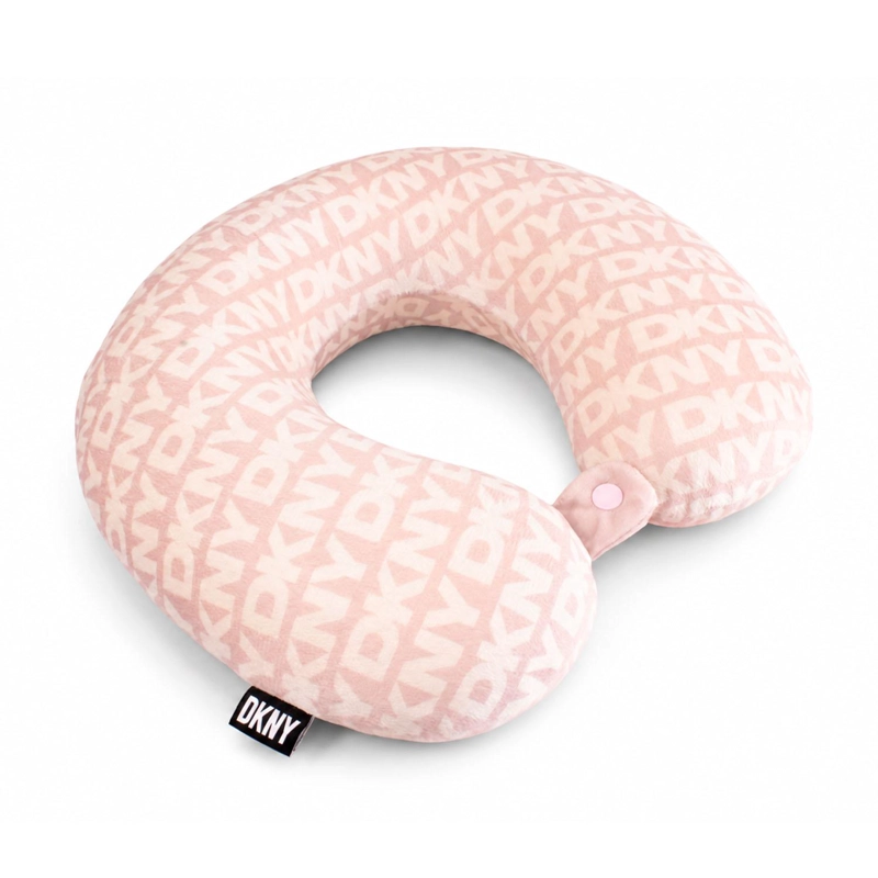 ALMOHADA DE VIAJE MEMORY FOAM SIGNATURE DONNA KARAN ROSADO - 2