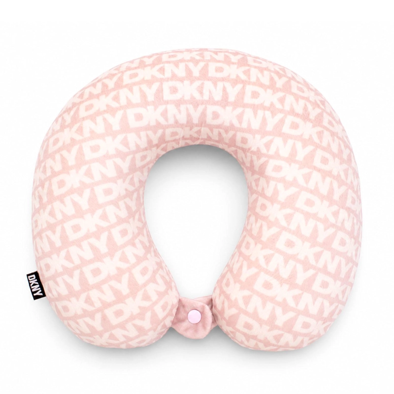 ALMOHADA DE VIAJE MEMORY FOAM SIGNATURE DONNA KARAN ROSADO - 3