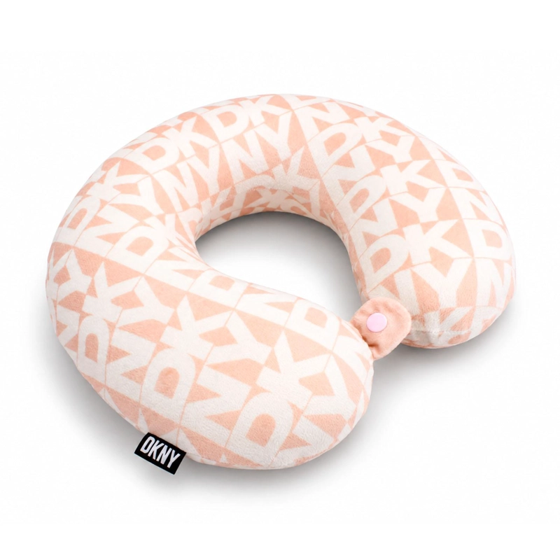 ALMOHADA DE VIAJE MEMORY FOAM DONNA KARAN ROSADO - 2
