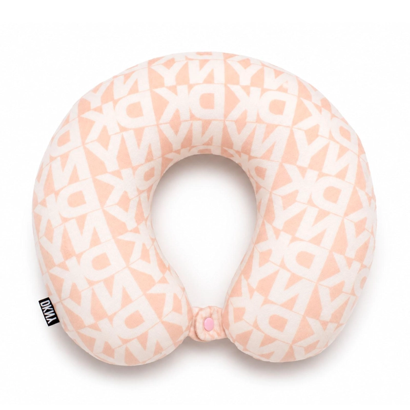 ALMOHADA DE VIAJE MEMORY FOAM DONNA KARAN ROSADO - 3