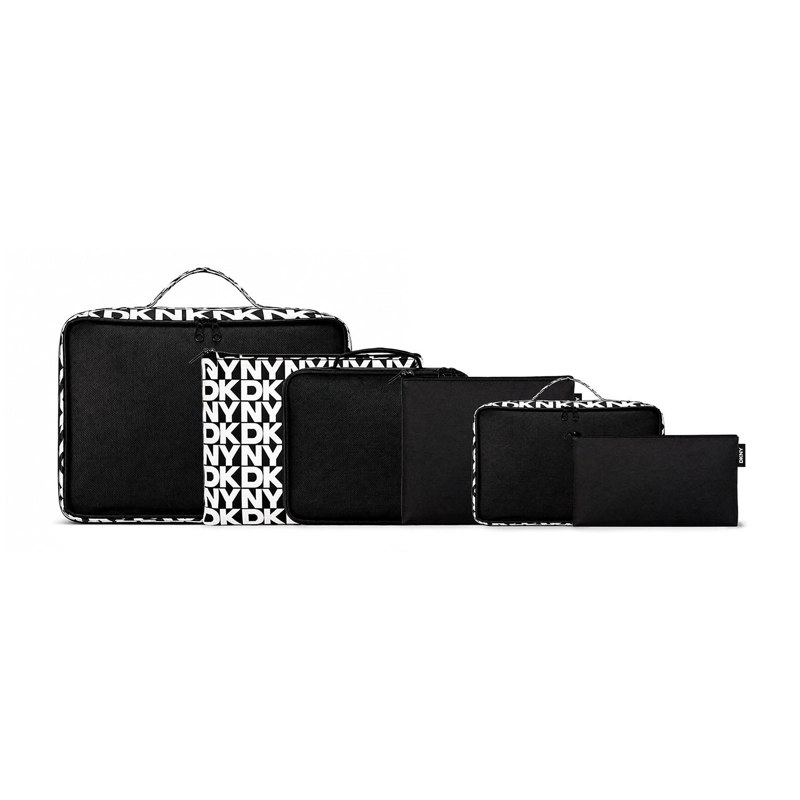 SET 6 ORGANIZADORES DE VIAJE PACKING CUBES METROPOLITAN BLANCO DKNY - 1