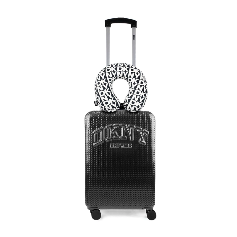 PACK MALETA CABINA 10KG DKNY HOT TOWN + ALMOHADA DE VIAJE MEMORY FOAM - 1