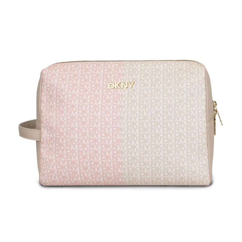 BOLSO DE MANO NECESER DKNY RENEE ROSA PALO MUJER - 2