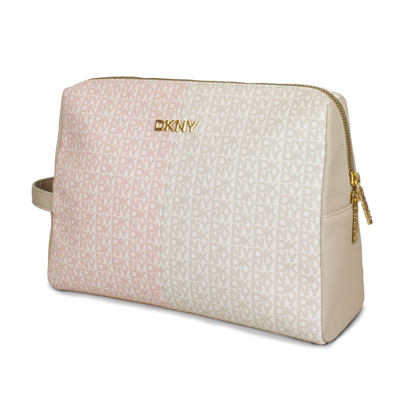 BOLSO DE MANO NECESER DKNY RENEE ROSA PALO MUJER - 3