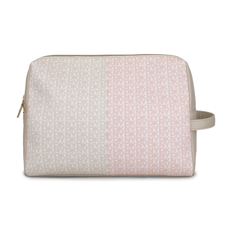 BOLSO DE MANO NECESER DKNY RENEE ROSA PALO MUJER - 6