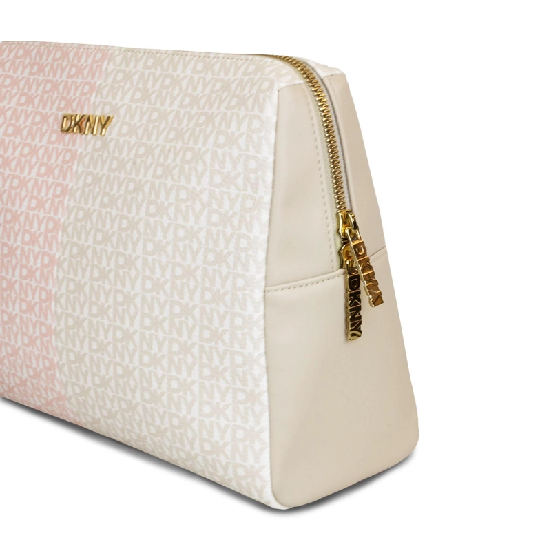 BOLSO DE MANO NECESER DKNY RENEE ROSA PALO MUJER - 7
