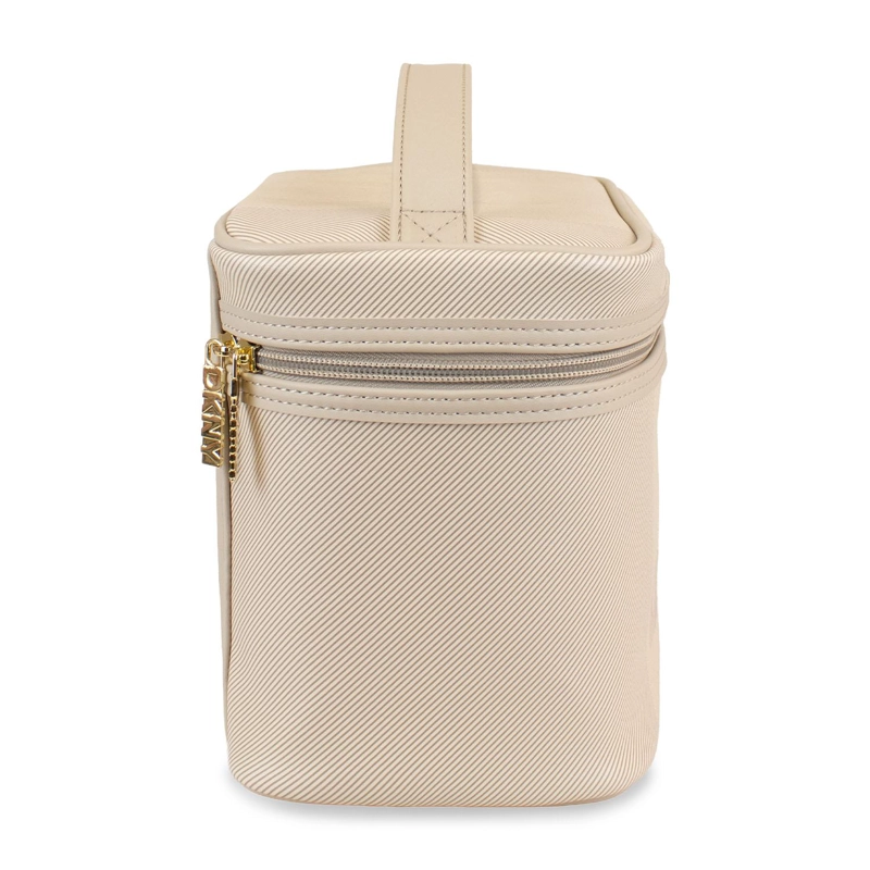 COSMETIQUERO NECESER BEAUTY DKNY ALIZA BEIGE MALETIN MUJER - 4