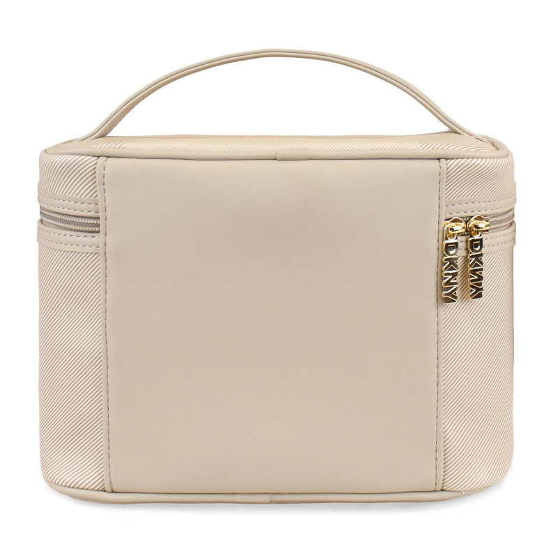 COSMETIQUERO NECESER BEAUTY DKNY ALIZA BEIGE MALETIN MUJER - 5