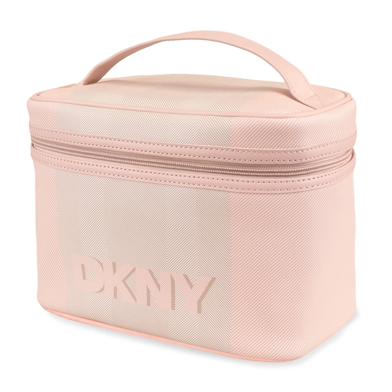 COSMETIQUERO NECESER BEAUTY DKNY ALIZA ROSA PALO MALETIN MUJER - 3