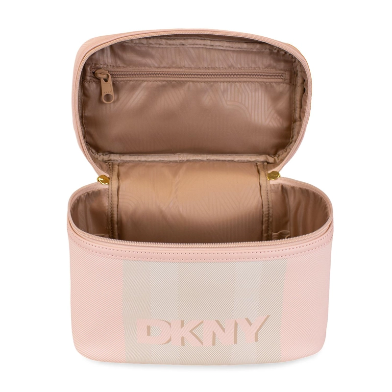 COSMETIQUERO NECESER BEAUTY DKNY ALIZA ROSA PALO MALETIN MUJER - 6