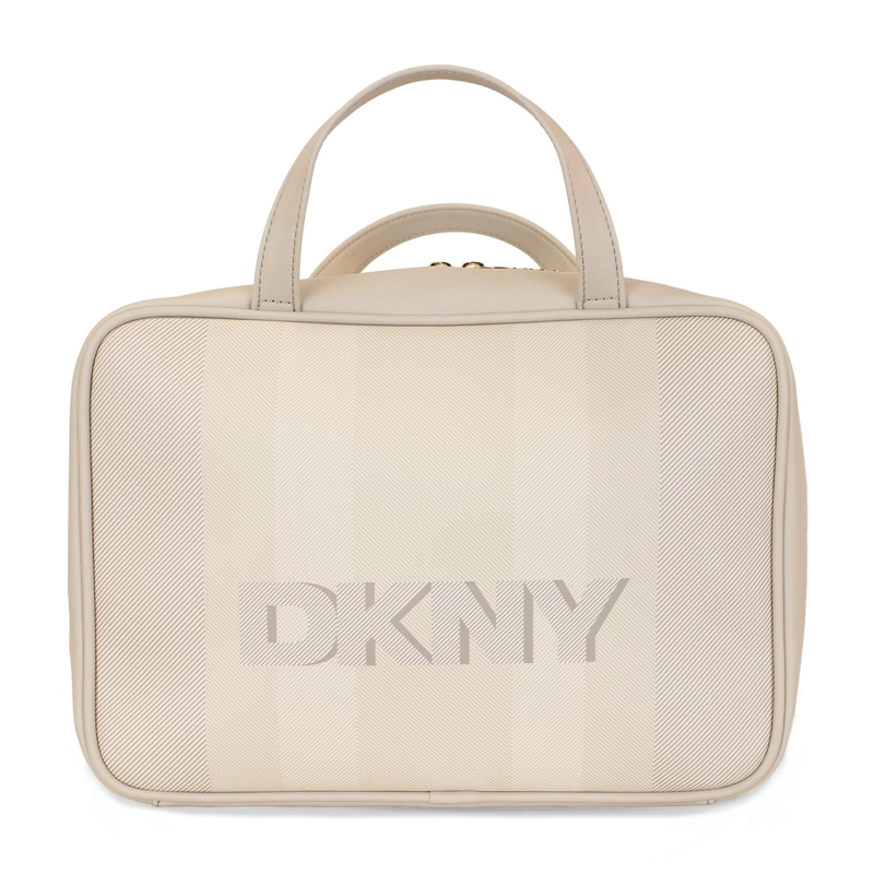 NECESER COSMETIQUERO DKNY ALIZA BEIGE MUJER - 2