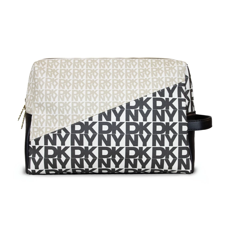 BOLSO DE MANO NECESER DKNY TAYLOR NEGRO MUJER - 6