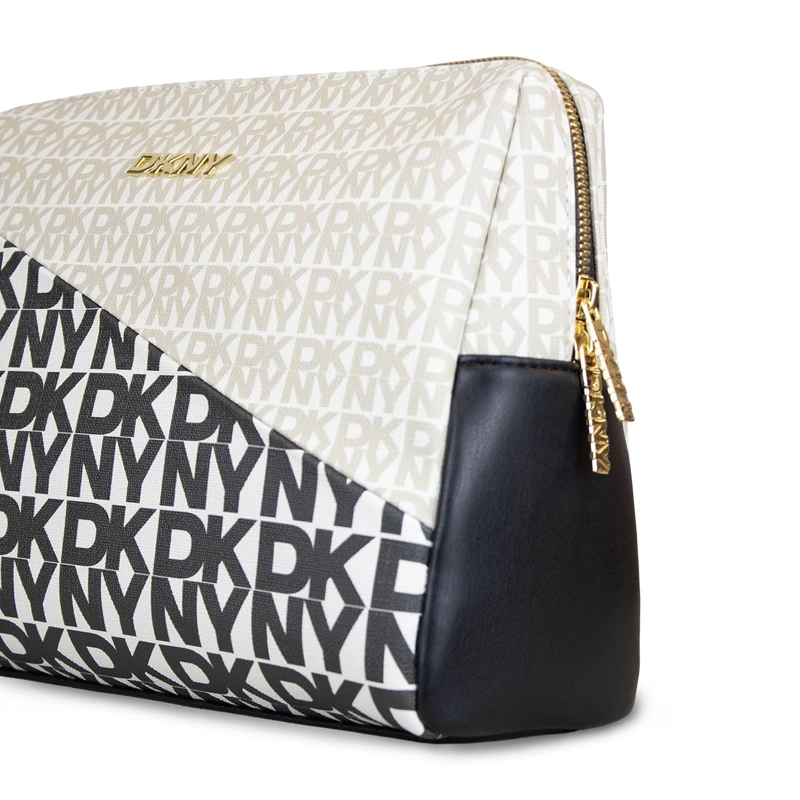 BOLSO DE MANO NECESER DKNY TAYLOR NEGRO MUJER - 7