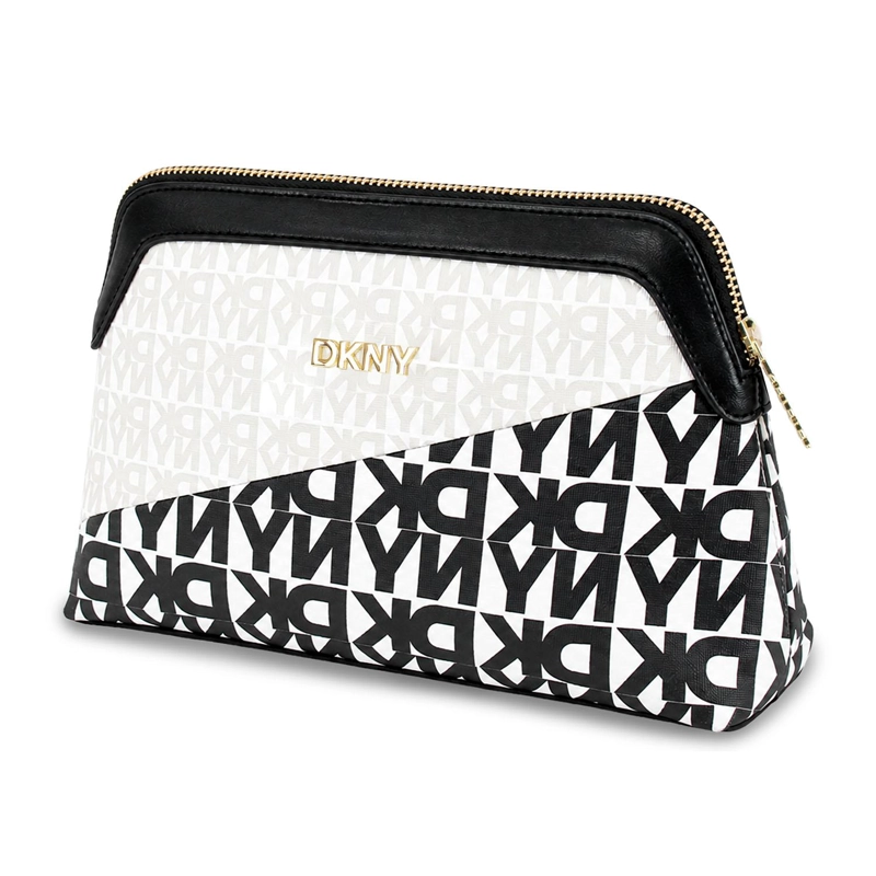 NECESER COSMETIQUERO DKNY TAYLOR NEGRO MUJER - 3