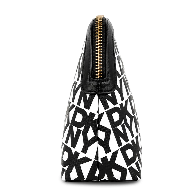 NECESER COSMETIQUERO DKNY TAYLOR NEGRO MUJER - 4