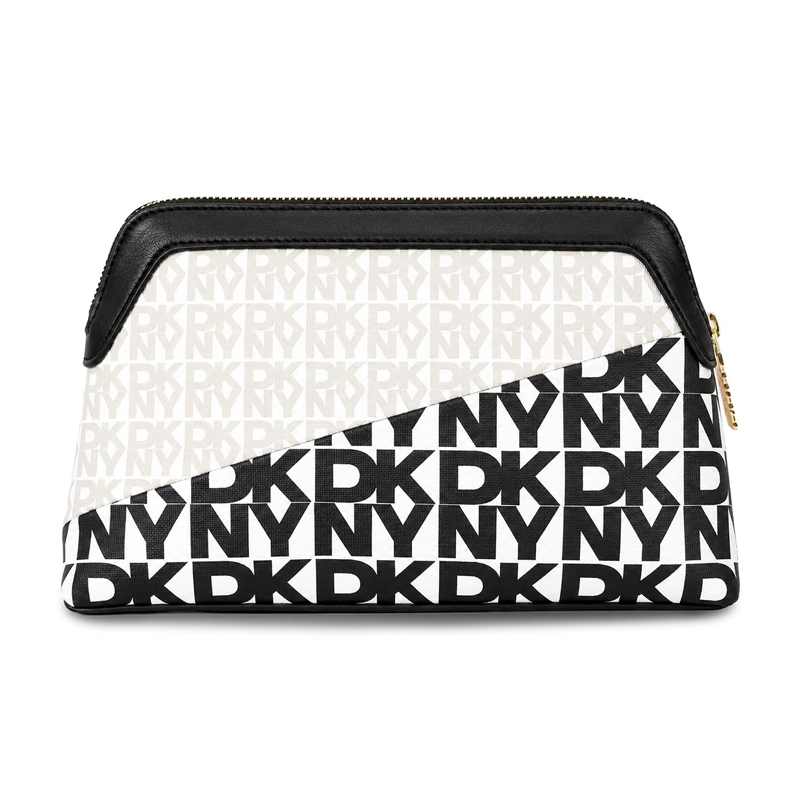 NECESER COSMETIQUERO DKNY TAYLOR NEGRO MUJER - 6