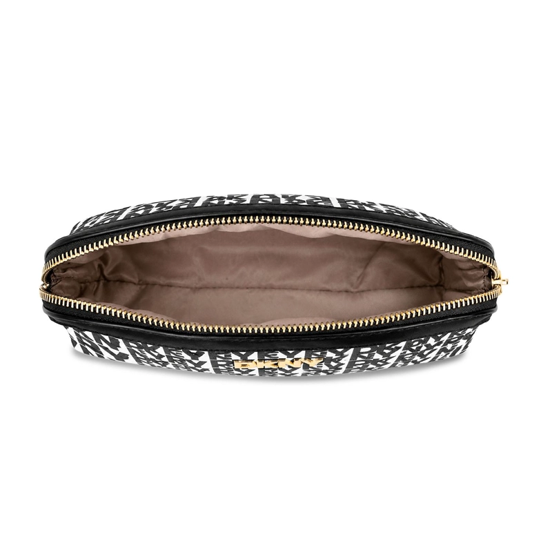 NECESER COSMETIQUERO DKNY TAYLOR NEGRO MUJER - 7